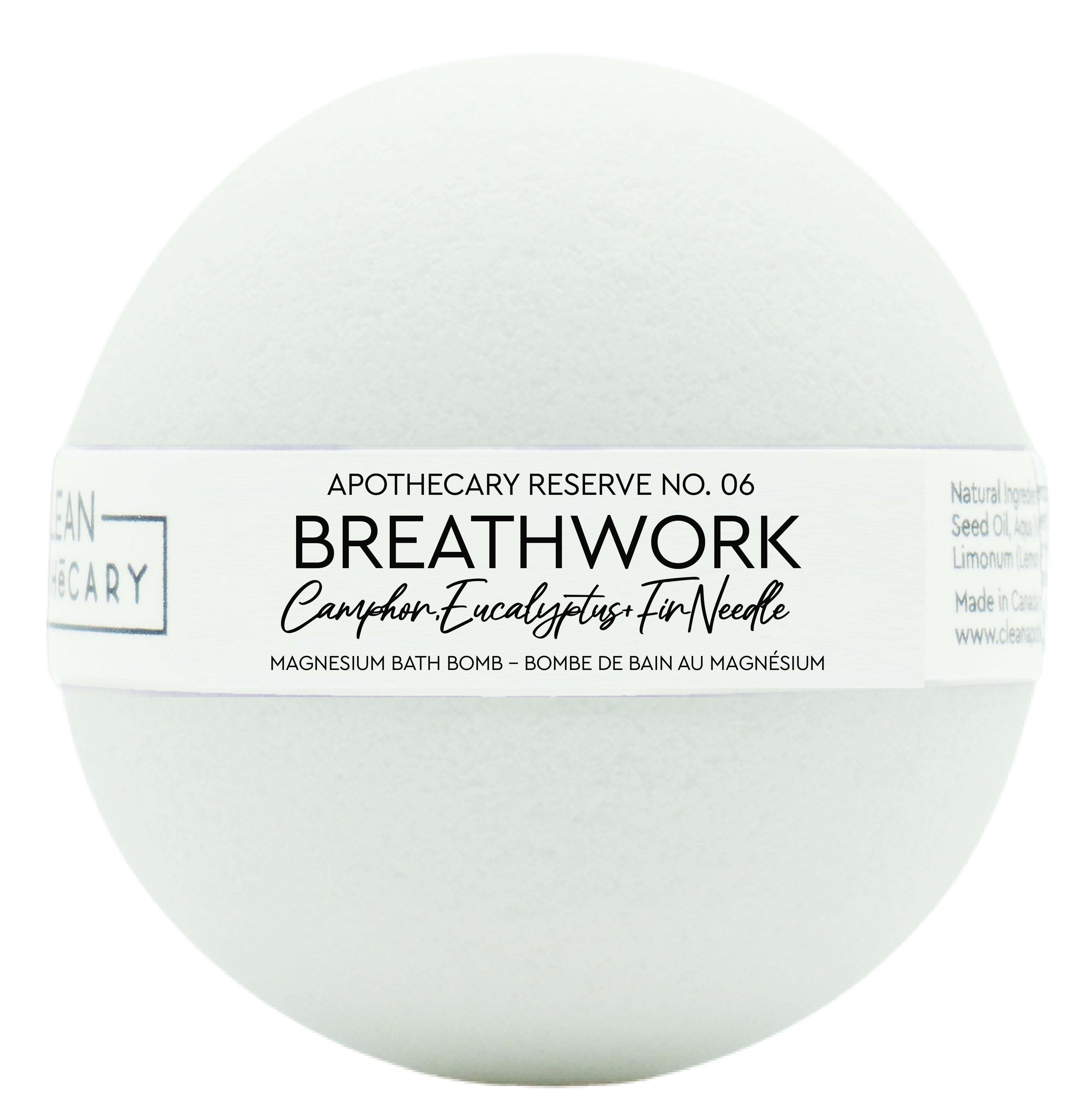 200g Bath Bomb - Breathwork (12 Pack)