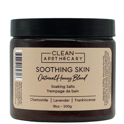 500g Soaking Salts - Soothing Skin (3 Pack)