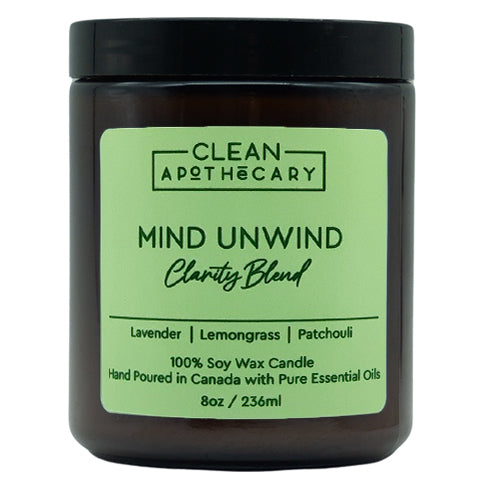 8oz Soy Candle - Mind Unwind (3 Pack)