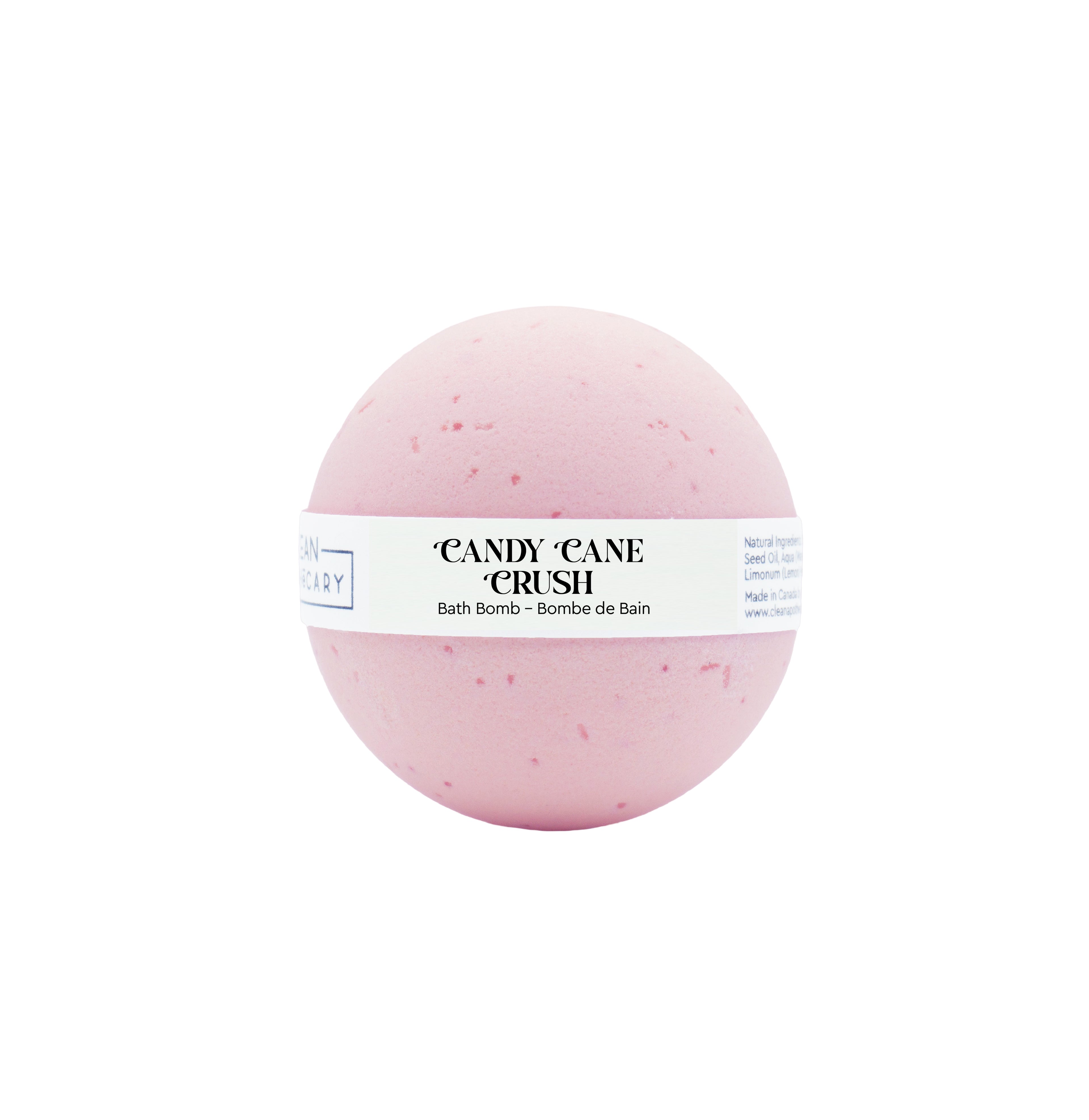 85g Mini Bath Bomb - Candy Cane Crush (12 Pack)