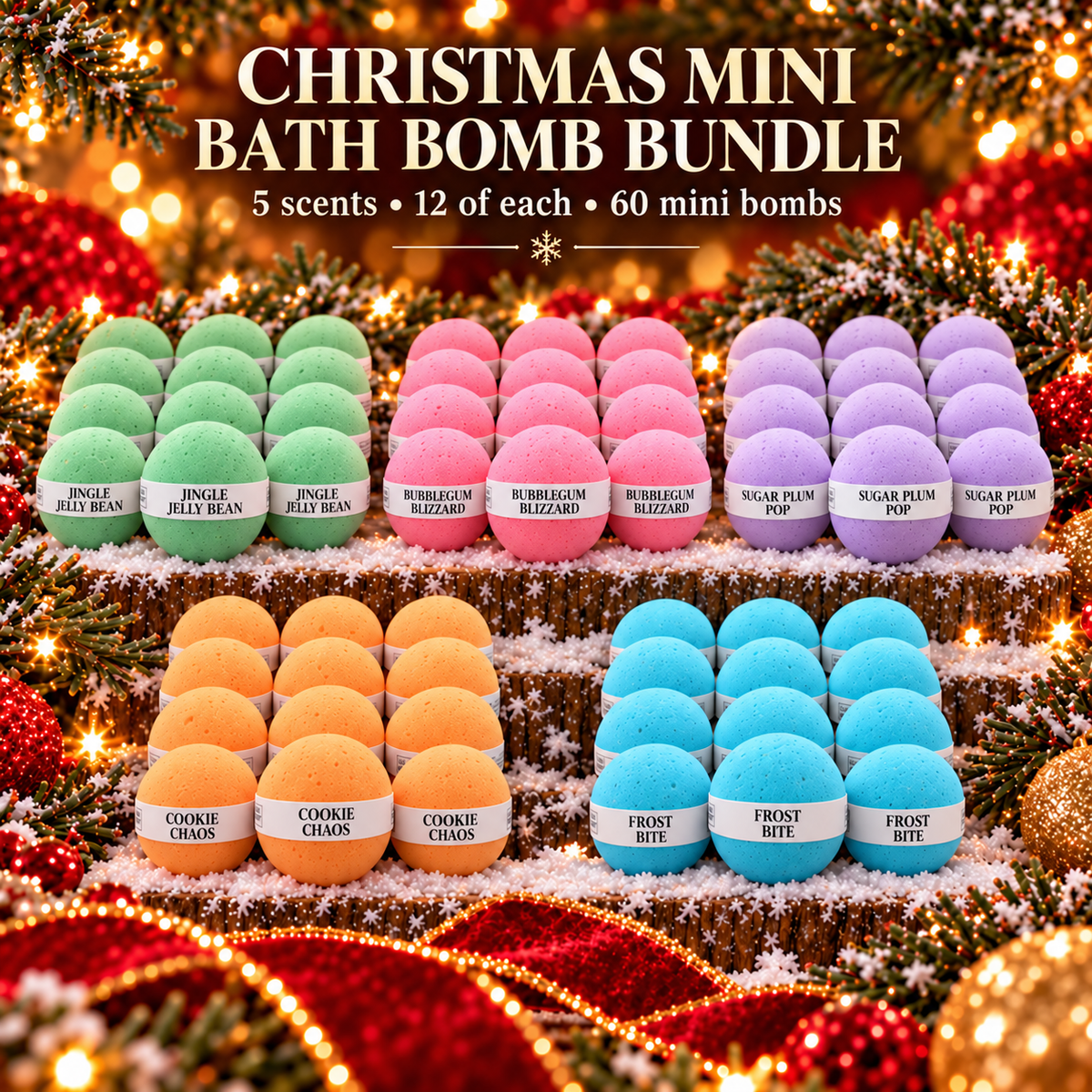 Color Mini Bomb Starter Set (60 Mini Bombs)