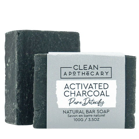 100g Bar Soap - Activated Charcoal (6 Pack)