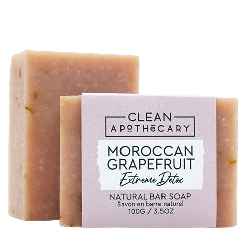 100g Bar Soap - Moroccan Grapefruit (6 Pack)
