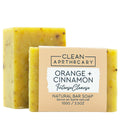 100g Bar Soap - Orange + Cinnamon (6 Pack)