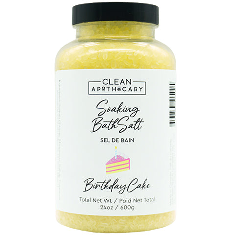 500g Bath Salts - Birthday Cake (3 Pack)
