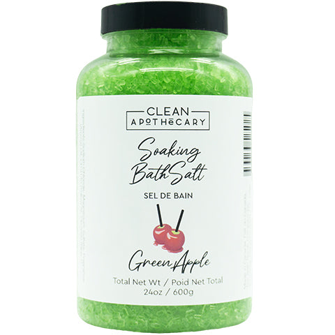 500g Bath Salts - Green Apple (3 Pack)