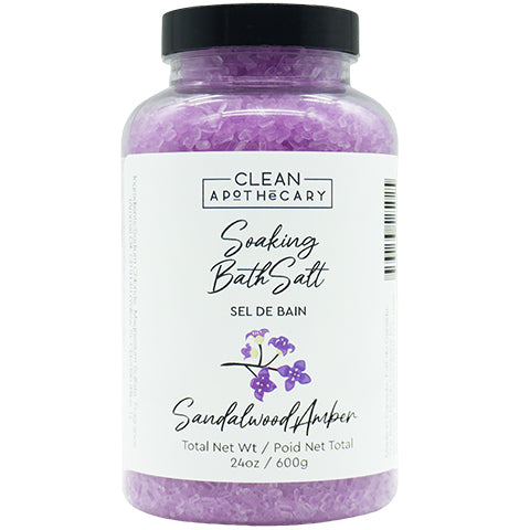 500g Bath Salts - Sandalwood Amber (3 Pack)