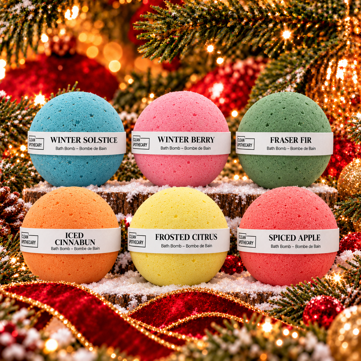 Winter Bath Bomb Set (72 Bath Bombs)