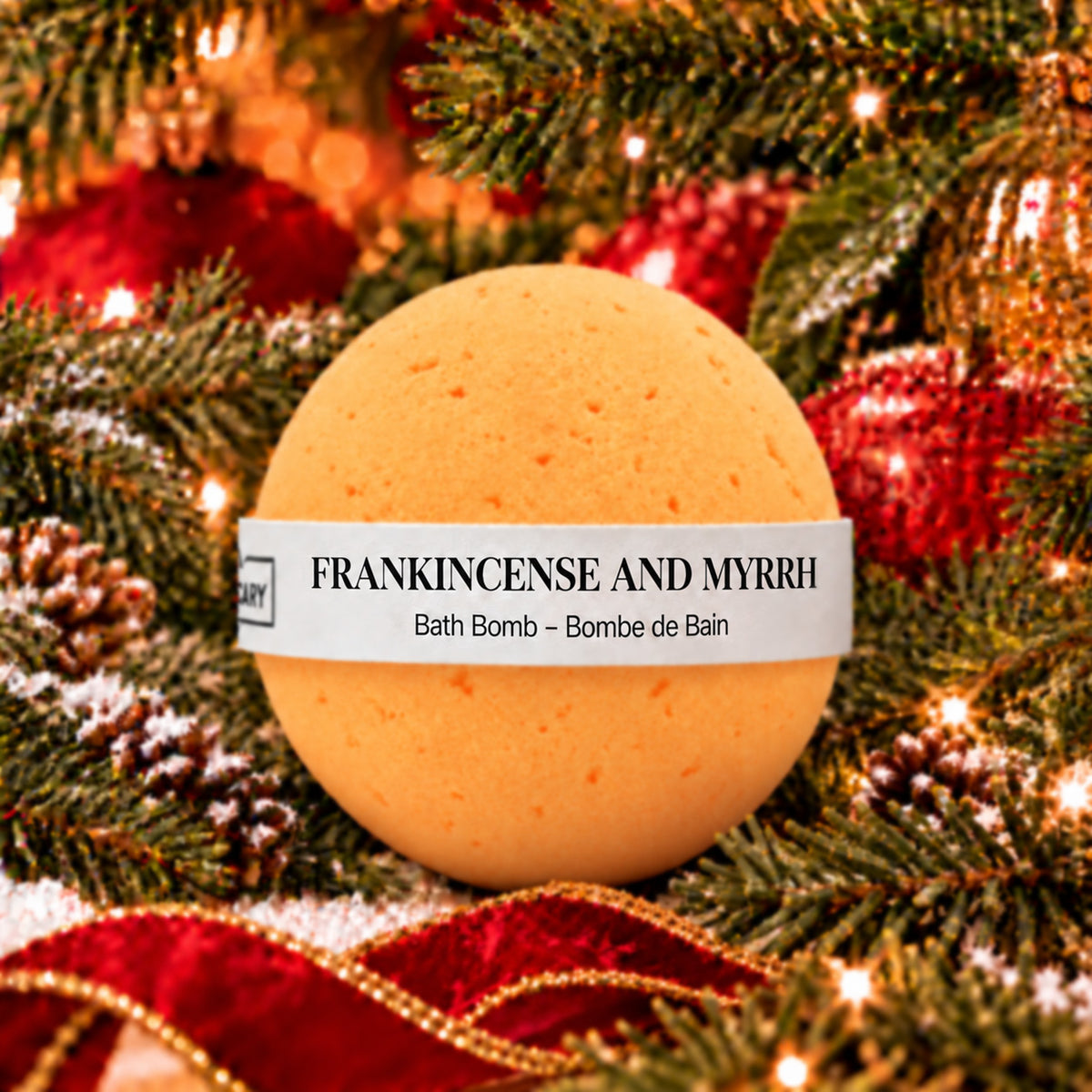 200g Bath Bomb - Frankincense + Myrrh (12 Pack)