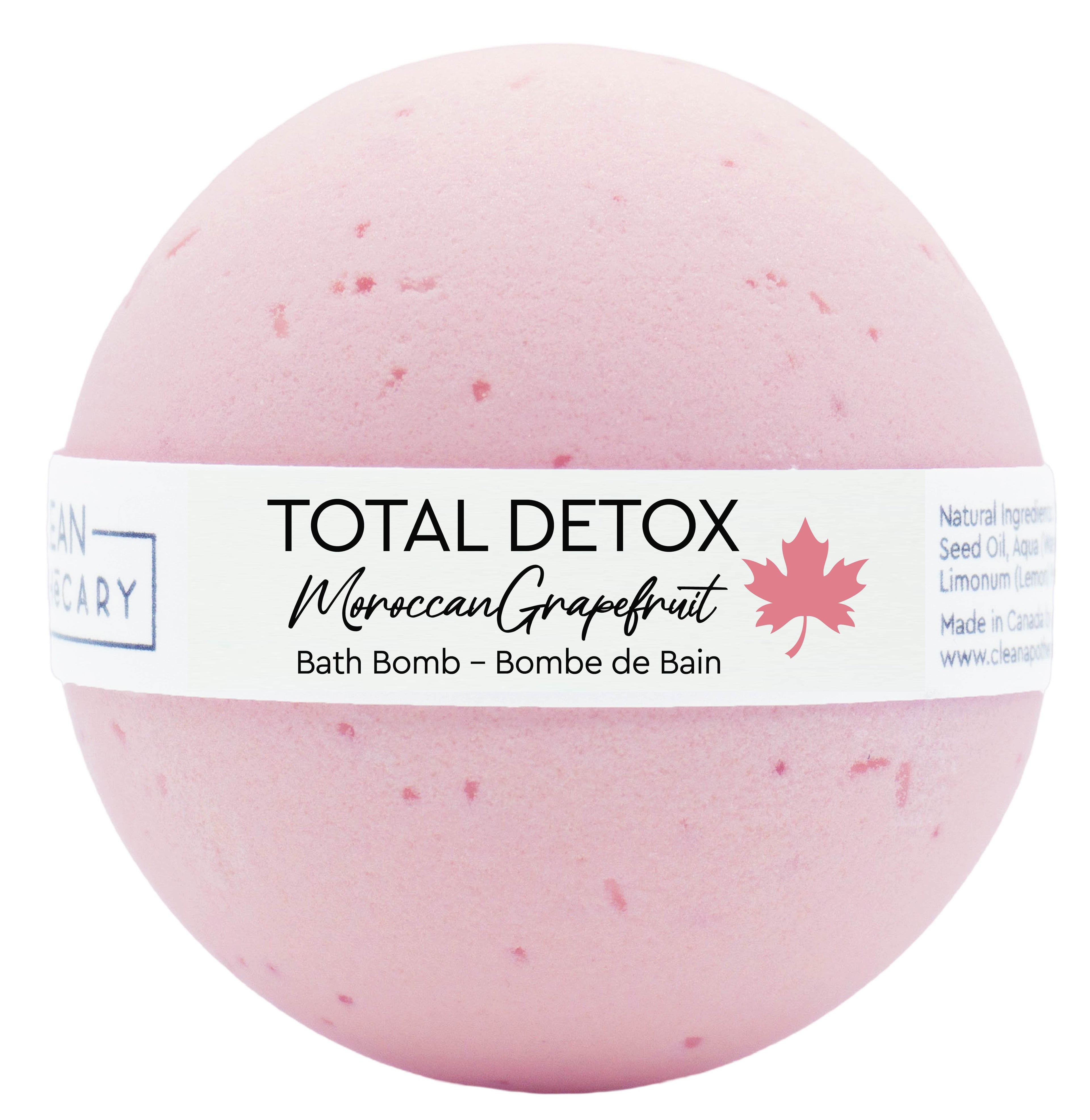 200g Bath Bomb - Total Detox (12 Pack)