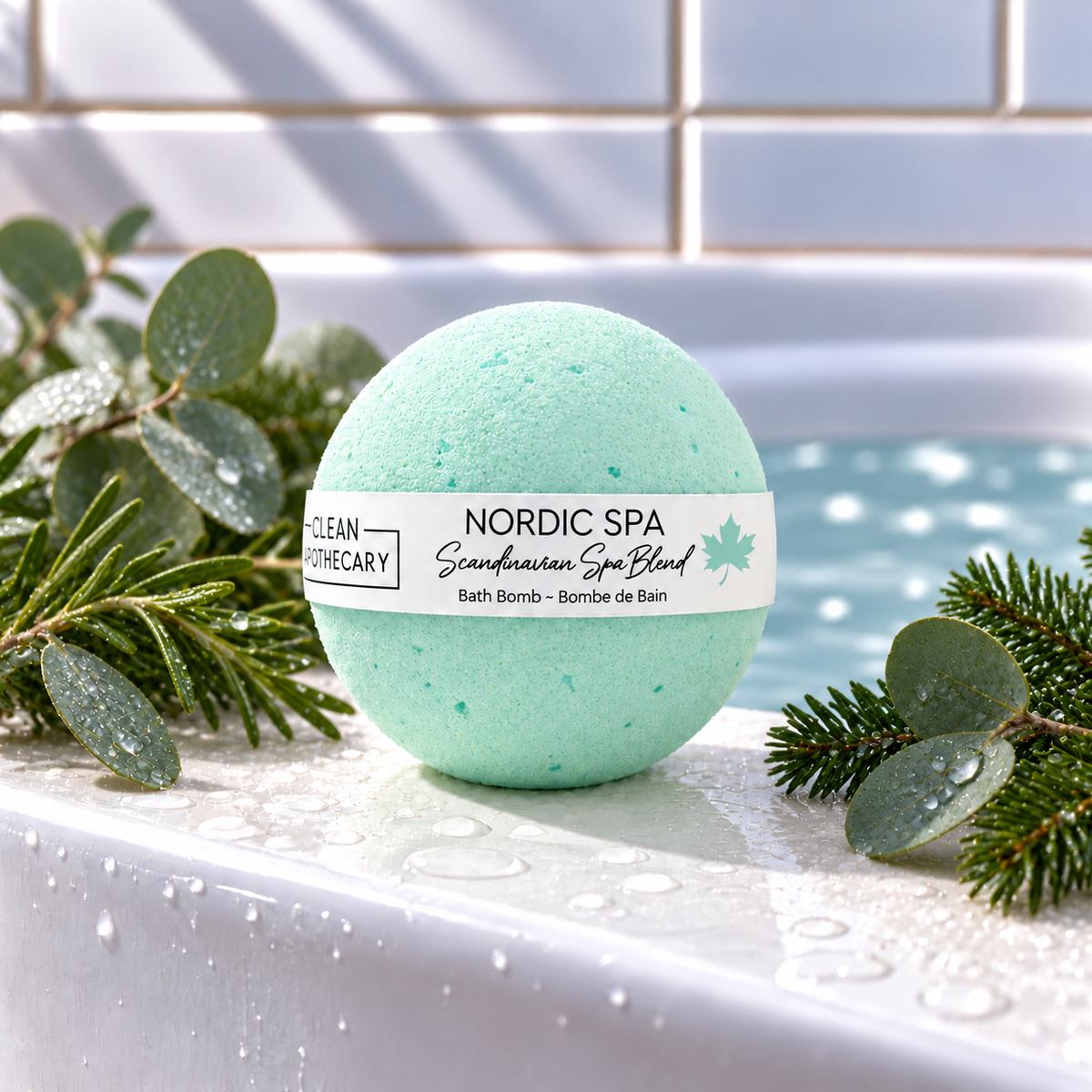 200g Bath Bomb - Nordic Spa (12 Pack)