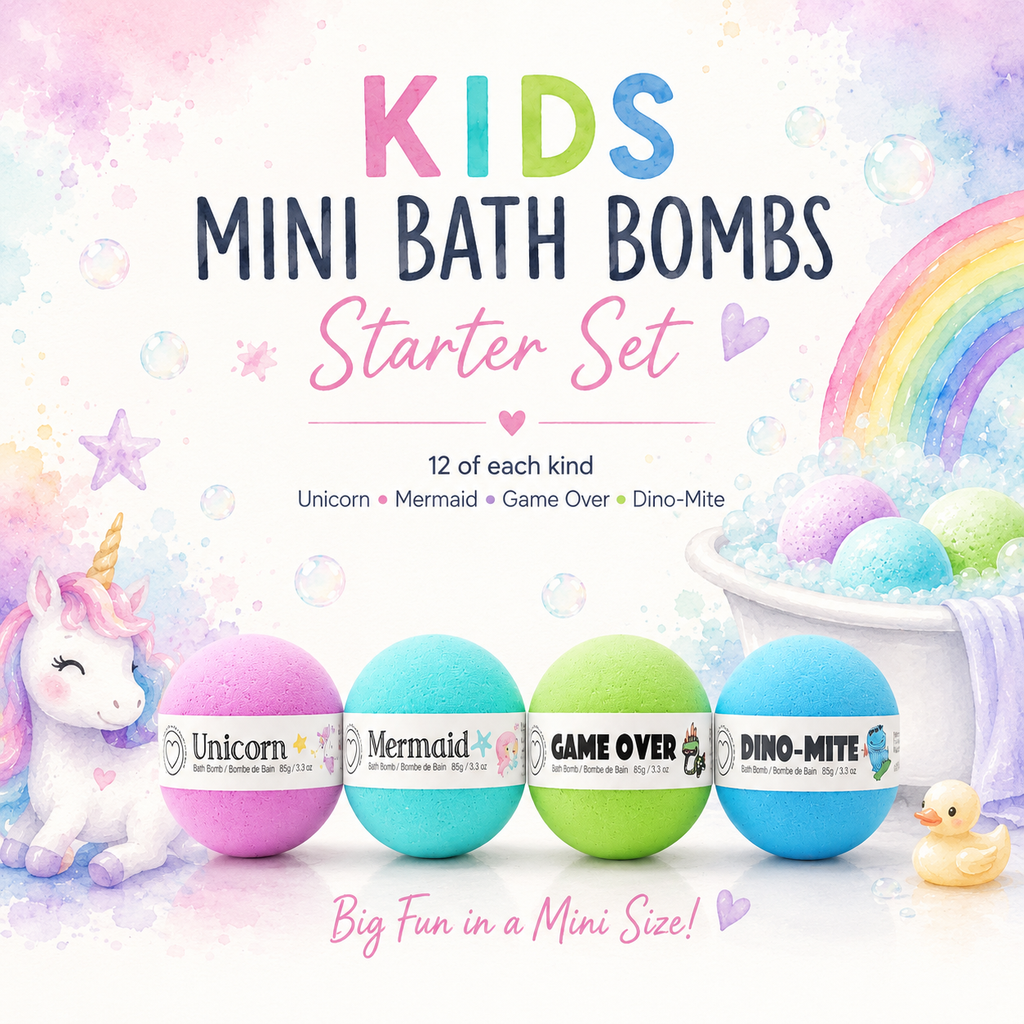Kids Mini Bath Bomb Starter Set