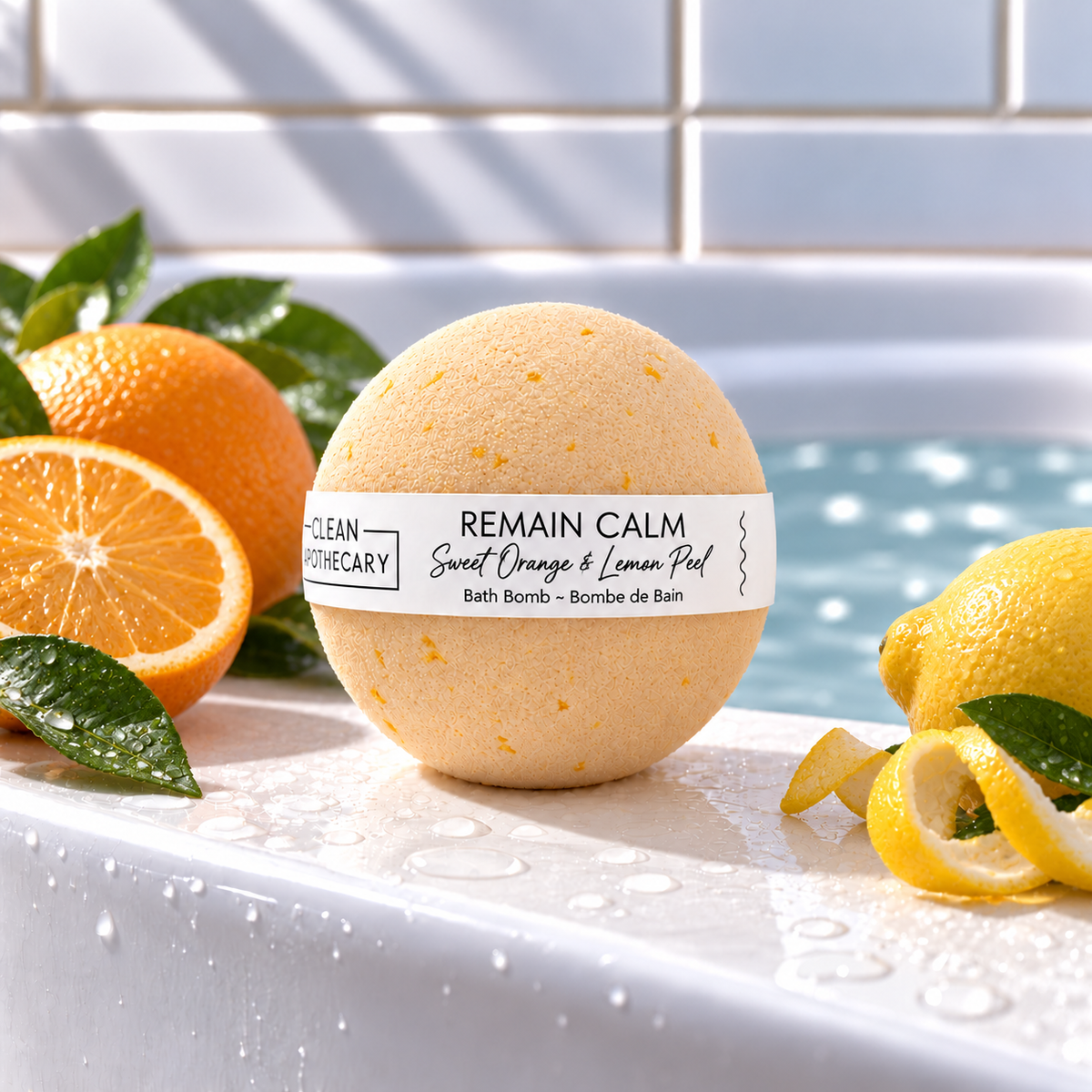 200g Bath Bomb - Remain Calm (12 Pack)