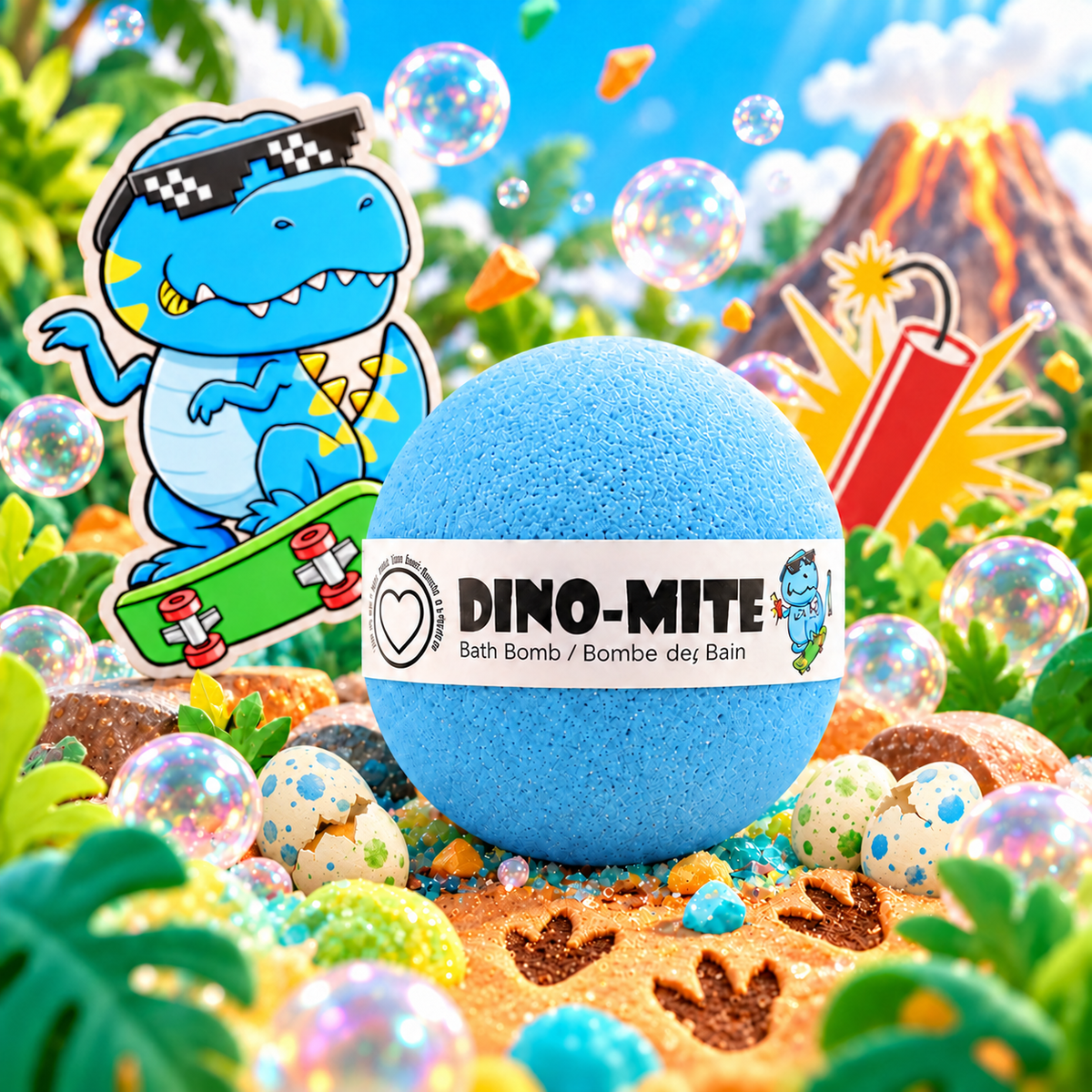 85g Mini Bomb - Dino-Mite (12 Pack)