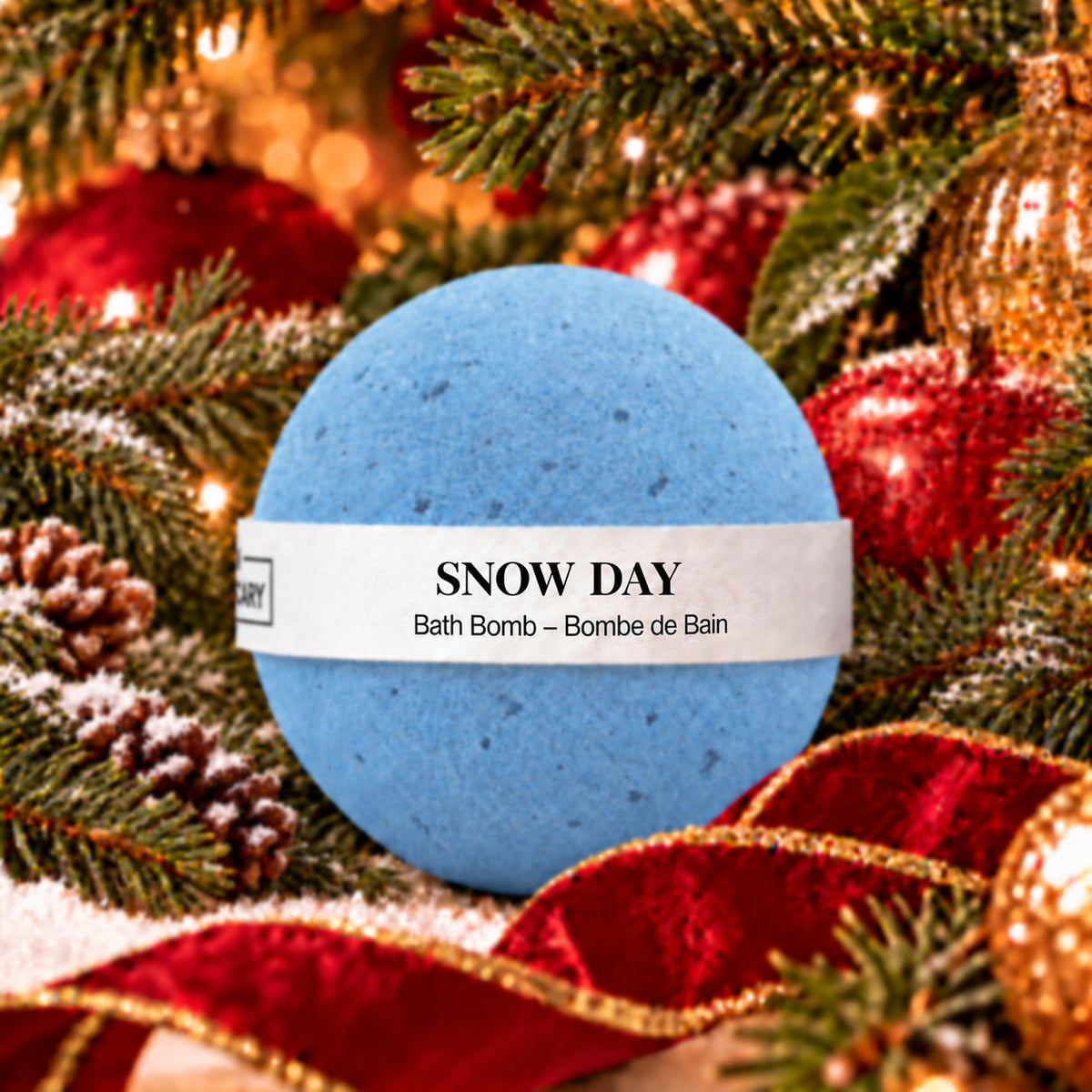 200g Bath Bomb - Snow Day (12 Pack)