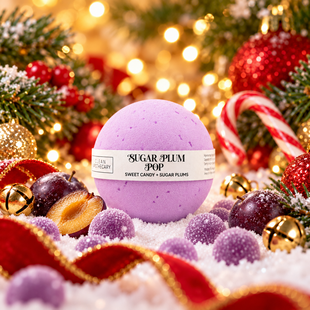 85g Mini Bath Bomb - Sugar Plum Pop (12 Pack)
