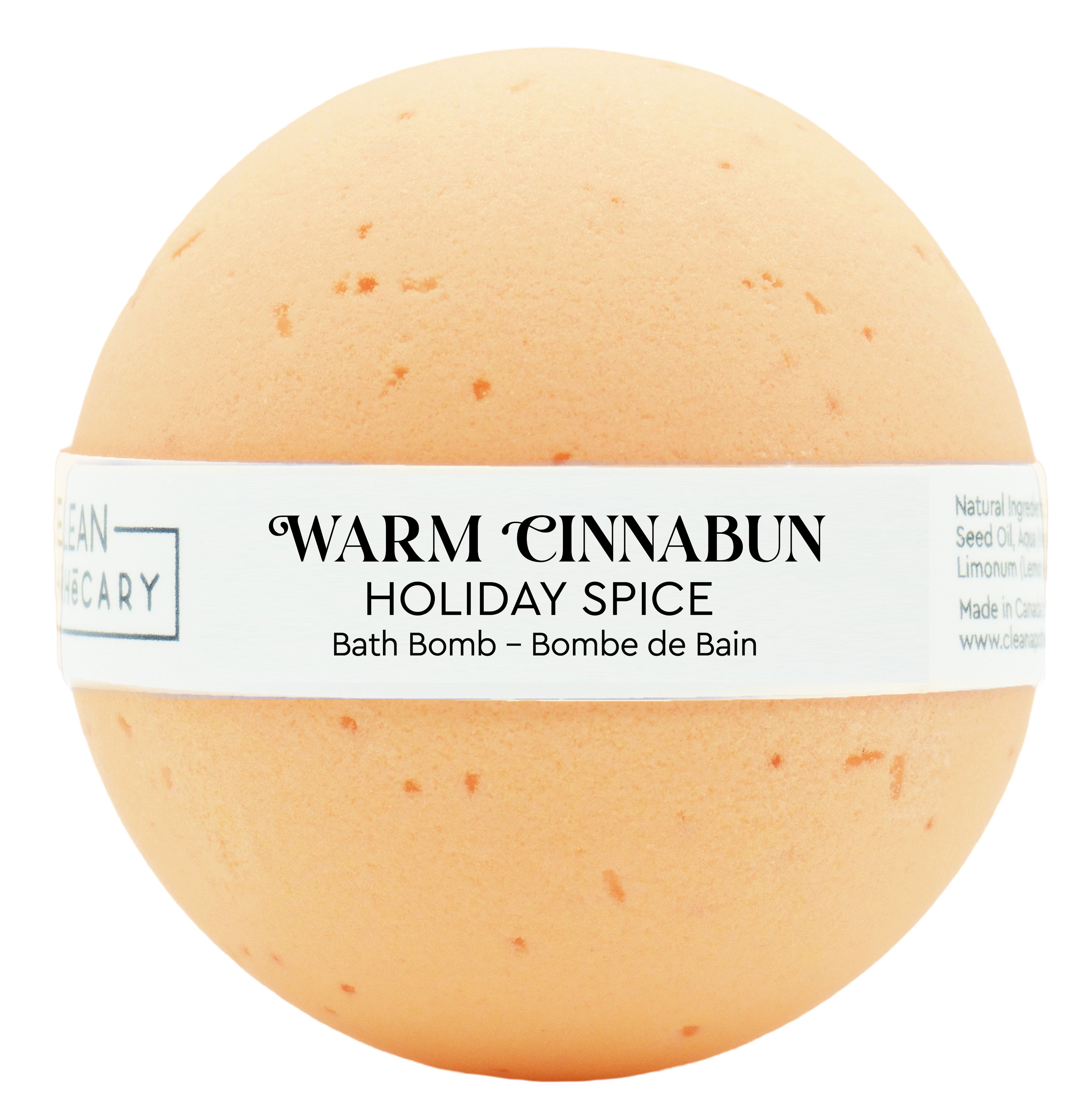 200g Bath Bomb - Warm Cinnabun (12 Pack)